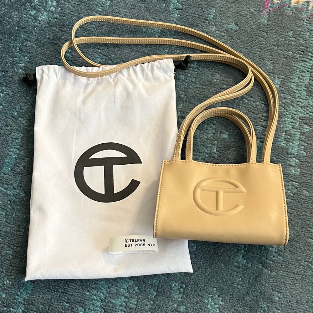 Telfar Beige Mini Bag